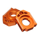 Pair CNC Rear Axle Spindle Chain Adjuster Blocks For KTM SX EXC XCW 125-530 20mm