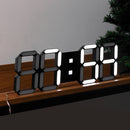 Multi-Functional Remote Control Large LED Digital Wall Clock with Countdown Timer Temperature Date Wall Hanging Alarm Clock