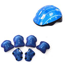 7Pcs Children Cycling Skating Skateboard Bike Helmet Elbow Knee Hand Pads Sports Protective Gear