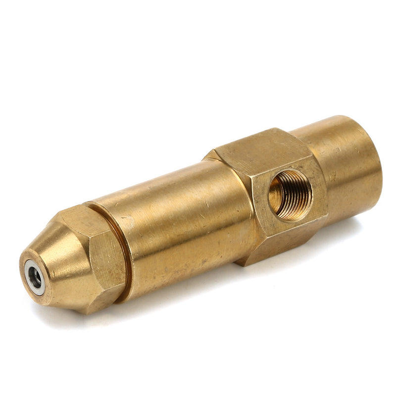 2mm Siphon Air Atomizing Nozzle Two-fluid Fuel Burner Nozzle