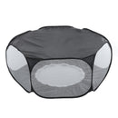 Portable Pet Folding Hexagon Tent Bed Puppy Indoor Outdoor Home Teepee Kennel