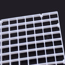 2951486mm Grid Divider Board Holder Net Tray Egg Crate Louvre Aquarium Fish Tank Isolation Filter