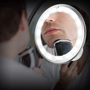 5X/10X Magnifying LED Mirrors 360 Rotation Pasteable Makeup Mirror Portable Travel