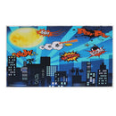 5x7FT 9x6FT Vinyl Superhero Cartoon City Boom Photography Backdrop Background Studio Prop