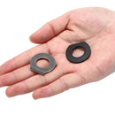 IPRee 2Pcs/set EDC Double Holes Flintstone Scraper Fire Starter Ignitor Outdoor Survival Kits