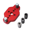 Drillpro Aluminium Alloy Woodworking Self Centering Dowel Jig 6/8/10mm Straight Hole Locator Puncher