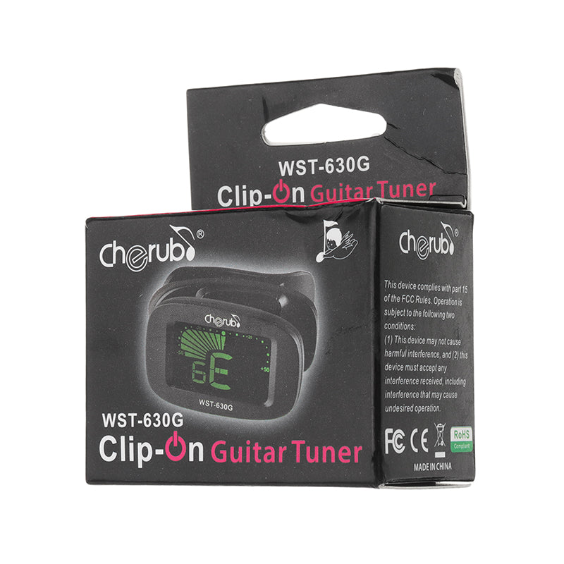 Cherub WST-630G Guitar Tuner Clip for Guitar Tuning