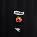 Witch Pumpkin Pattern Halloween Hanging Sign With LED Light Door Home School Office Party Mall Deco