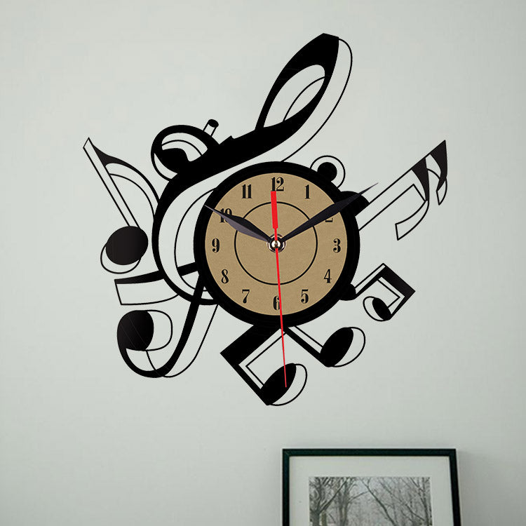 Emoyo EHJ82 Creative Wall Clock 3D Wall Clock Quartz Wall Clock For Home Office Decorations