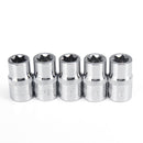5PCS 1/2 Inch Socket Wrench Kit E10-E24 Plum Blossom Bolt Auto Repair Sleeve Set