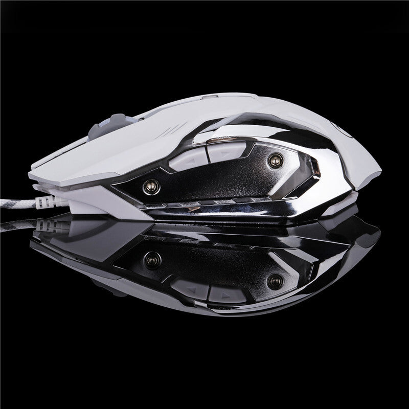ZUOYA MMR2 Silent/Sounds Wired Gaming Mouse USB Cable LED Desktop Computer Optical Gamer Mice Macro Programming Mouse For Laptop PC Computer
