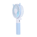 Miniso MS-L2893 Mini Folding Deer Ears Shape USB Fan Rechargeable Handheld Desktop Cooling Fan