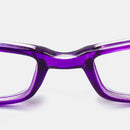 Women Men Unisex Multi-colored Retro Square Frame Reading Glasses