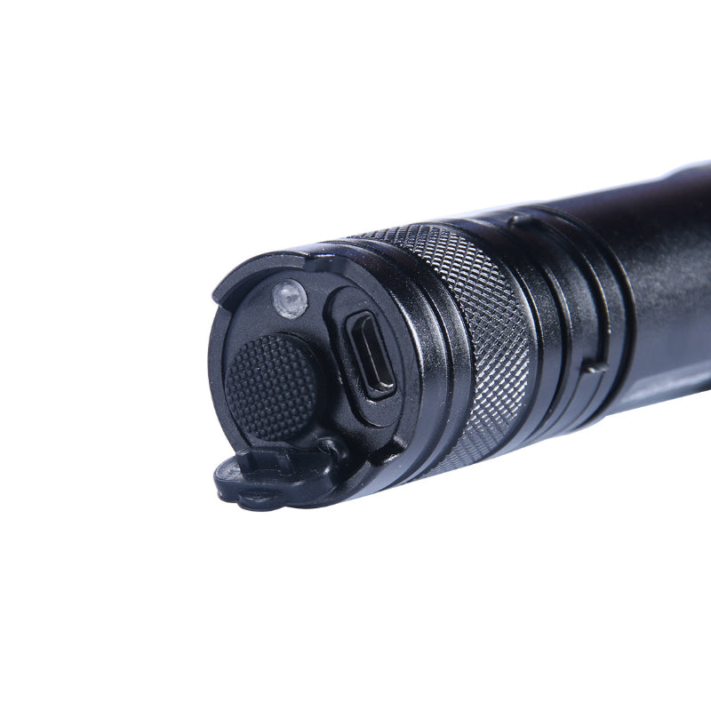 SKYWOLFEYE R08 500LM Flashlight 18650 Battery LED Work Light 5 Modes Camping Hunting Emergency Lamp