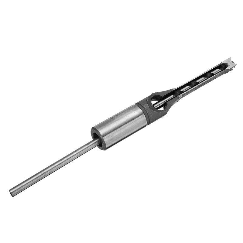 6.4/8/9.5/12.7mm Square Hole Mortiser Drill Bit Mortising Chisel Auger HSS Twist Drill Woodworking Tool