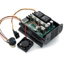 PWM DC Motor Speed Controller Max 60A CW CCW Digital Display 0~100% Adjustable Drive Module Build in FAN
