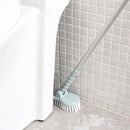 Retractable Bathroom Long Handle Brush Wall Floor Scrub BathTub Shower Tile Cleaning Brushes Tool