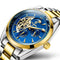 TEVISE 795A Waterproof Automatic Mechanical Watch Business Style Stainless Steel Male Watch