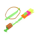 5PCS Wholesale Amazing Toy LED Flash Rubber Band Helicopter Plane Toy For Kids