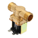 DC 12V Brass Electric Solenoid Valves 2 Way Normally Closed Valve
