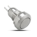 8mm Micro Push Button Switch Metal Reset Momentary Round 2 Pin 0.5A/250V AC