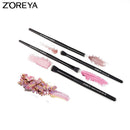 4Pcs Makeup Brushes Set Cosmetic Face Blending Eye Shadow Foundation Tools