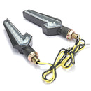 12V Universal Motorcycle 10LED Turn Signal Indicators Lights Lamp Blinker Amber
