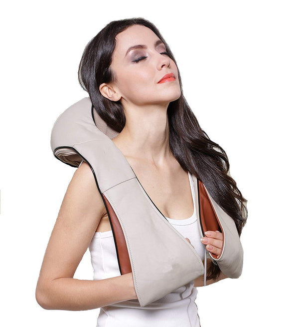 24W Kneading Shawl Massager Wasit Shoulder Cervical Neck Electric Vibration Cushion Massager