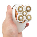 USB 5 Head Women Hair Remover Electric Epilator Body Facial Arm Legs Beauty Kit