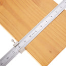 Drillpro 28mm Width Stainless Steel Straight Ruler 50/60cm Length With Locking Stop for Woodworking