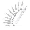 10Pcs Scalpel Hand Repair Tool Set Cutting Carving Kit for RC Model