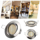 LUSTREON 5W 64 LED 490lm Round Recessed Ceiling Down Light Dimmable Spotlight AC220V-240V