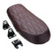 53cm Universal Motorcycle Cafe Racer Seat Vintage Hump Saddle Locomotive