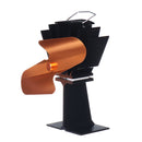 Heat Powered Wood Stove Fan 4 or 2 Blades Log Burner Fireplace Eco Friendly Fan