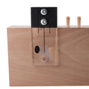 Dowel Jig Acrylic Hardened Steel Pocket Hole Jig 1/2 3/8 1/4 Inch Vertical Drill Guide Hole Locator For Woodworking Tools