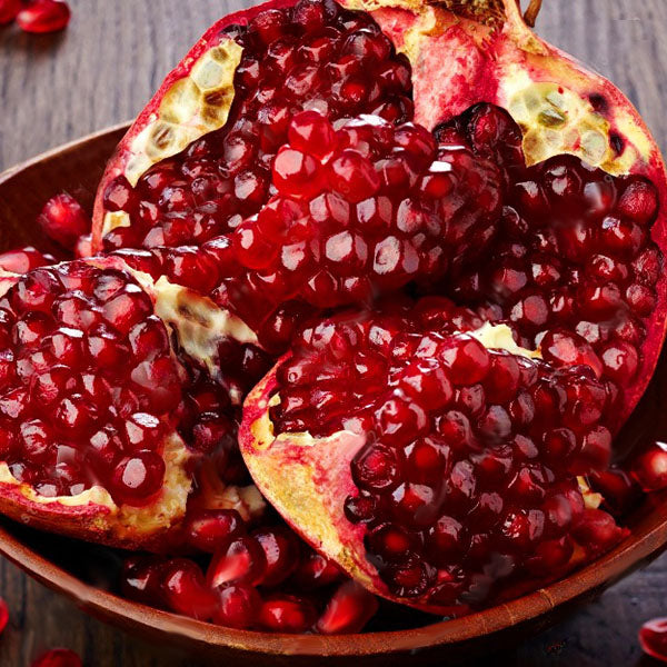 Egrow 30Pcs/Pack Pomegranate Seeds Sweet Delicious Indoor Fruit Seeds Pomegranate Mini Bonsai Tree