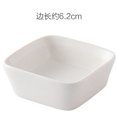 Creative household ceramic sauce dish Japanese tableware seasoning dessert dish sauce dish vinegar dish dumplings bones small dish