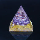 Himalayas Stone Orgone Pyramid Energy Generator Tower Reiki Healing Crystal Home Decorations