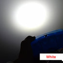 CNSUNNYLIGHT 15W Tricolors in One LED Motorcycle/Car Headlights DRL Daytime Running Lights Automotive/Bike/4x4 Work Lamp Fog Lights