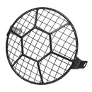 5.75'' Motorcycle LED Headlights Football Grill Cover Protector For Harley Cruiser