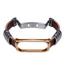 Bakeey Retro Butterfly Push Button Deployment Buckle Metal Watch Band Strap Replacement for Xiaomi Mi band 3 Xiaomi Mi band 4