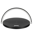 Bakeey 3 IN 1 10W Wireless Charger Fast Charge Stand Wireless Charger Desktop LED Lamp Night Light  Adjustable Phone Holder for iPhone 11 pro for Samsung Xiaomi Huawei