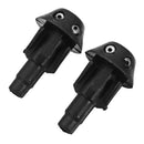 2Pcs Car Windshield Washer Window Sprayer Nozzle Jet For Peugeot 106 205 206 306 506