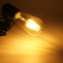 Kingso E27ST648WWarm White Vintage Edsion Non-dimmable LED COB Light Bulb AC85-265V