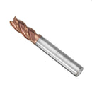 Drillpro 1-8mm 4 Flutes HRC58 End Mill Cutter AlTiN Coating Carbide End Mill Cutter CNC Tool