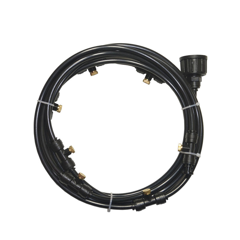 6m Outdoor Cool Patio Misting System Fan Cooler Water Mist Gardenhouse Sprayer Hot