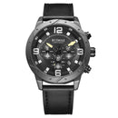 RUIMAS 595 Fashion Men Watch Chronograph 3ATM Waterproof Luminous Display Quartz Watch