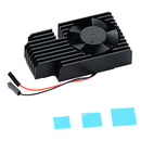 3510 Version Extreme Cooling Fan + Copper Heatsink + Thermal Tapes Kit For Raspberry Pi 3B+