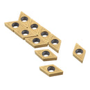 MACHIFIT 10pcs DCMT070204 VP15TF Internal Turning Tools Carbide Insert Cutting Tool  CNC Lathe Tools For Steel
