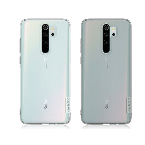 NILLKIN Crystal Clear Transparent Bumpers Shockproof Soft TPU Protective Case for Xiaomi Redmi Note 8 Pro
